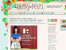 Tablet Screenshot of heavypetal.ca